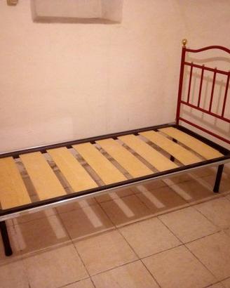 Letto singolo in ferro per camera ragazzi
