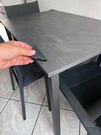 Tavolo cucina 110x70 allunganile a 160cm