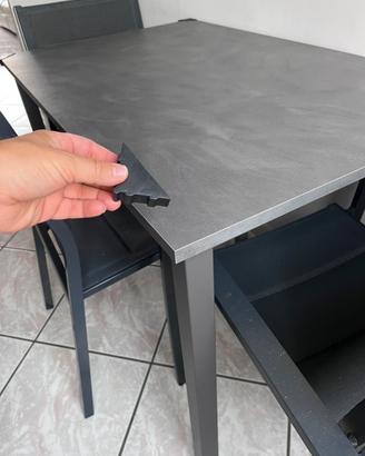 Tavolo cucina 110x70 allunganile a 160cm