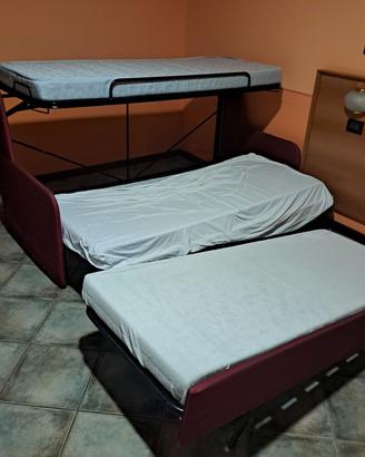 divano 3 posti letto