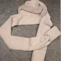 NUOVO Cappello sciarpa scaldamani 