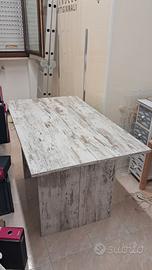 tavolo consolle multiuso apribile  vintage