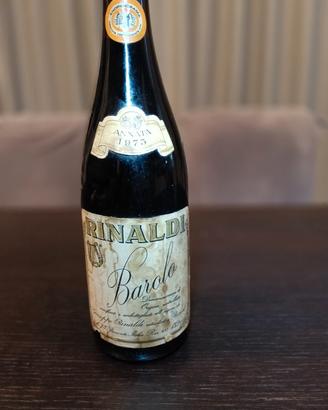 Barolo Rinaldi tre tine 1975