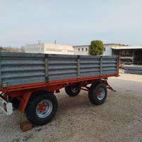 Rimorchio agricolo ribaltabile portata 50 quintali