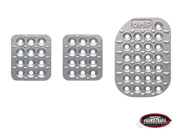Copri Pedali in Alluminio Antiscivolo OMP