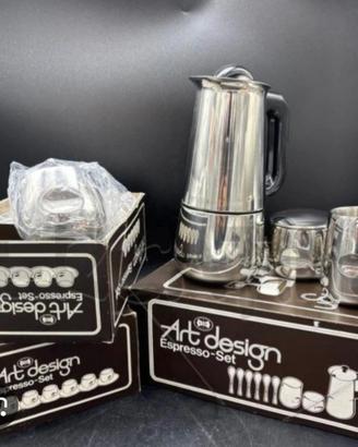 SERVIZIO Caffè IN ACCIAIO AMC NUOVO