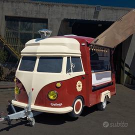 Riproduzione T1 su rimorchio 3,5 mt Pizzeria