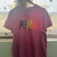 maglietta rosa della puma
