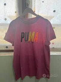 maglietta rosa della puma