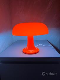 Lampada Stile IKEA Artemide Fungo Arancione 