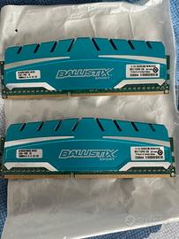 RAM Crucial Ballistix Sport XT da 8GB (2x4) DDR3