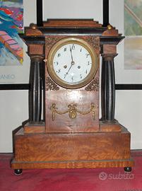 Orologio a pendolo da tavolo XIX sec