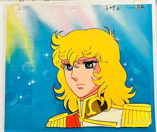 Lady Oscar anime Cel Versailles no bara celluloid