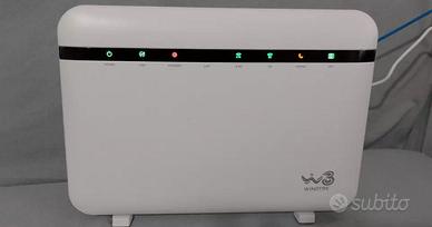 Modem WINDTRE HUB Zyxel EX5601 Wi-Fi fibra adsl