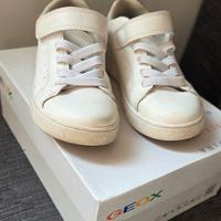 scarpe sneaker bianche geografia n.30