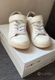 scarpe sneaker bianche geografia n.30