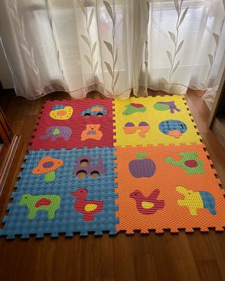 tappeto puzzle per bambini