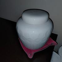 Vaso ceramica bianca pura