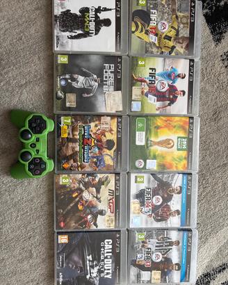 Giochi PS3 + joystick