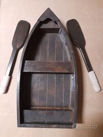 Barca legno lunghezza 50 cm