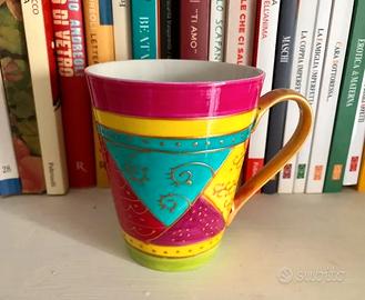 Tazza multicolore