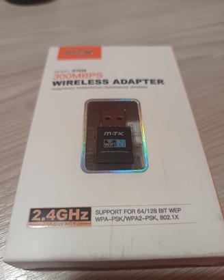 Scheda di rete wIreless - wifi adapter usb nuova
