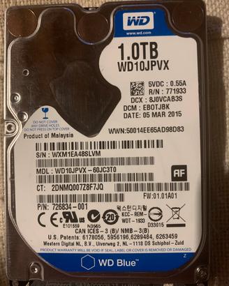 1 TB SATA Western Digital Blue