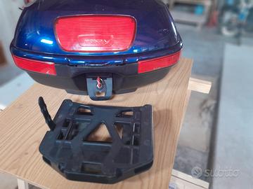 Bauletto Honda blu