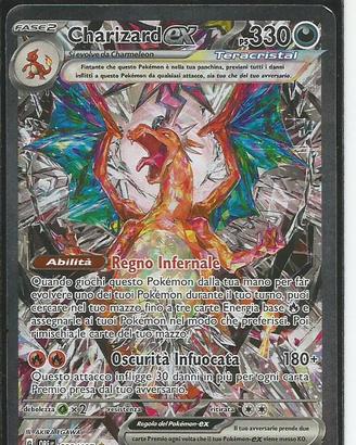 charizard ex tera crisal alternative hart