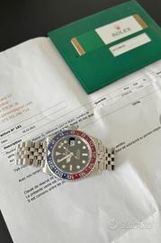 Rolex gmt master 2 “Pepsi” 2021- leggere descriz.