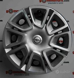 4 cerchi ferro opel crossland x r16 ft1588