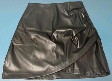 Minigonna arricciata tg. L New Fashion