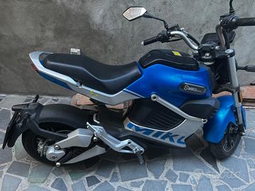 Moto elettrica targata