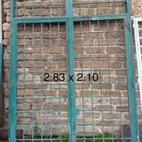 Cancelletto Grigliato in acciaio 2.83 x 2.10