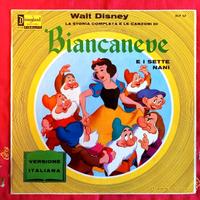Disco LP Biancaneve colonna sonora Disney