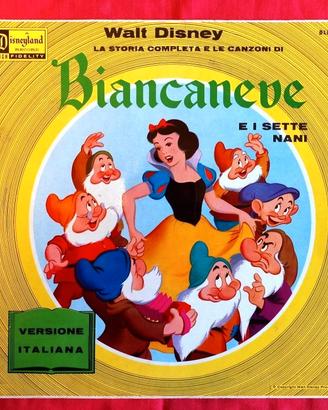 Disco LP Biancaneve colonna sonora Disney