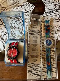 Reg.alo Orologi Swatch Scuba 200 + VHS + Omaggi