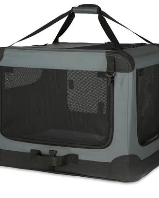 Trasportino portatile e pieghevole a 4 porte