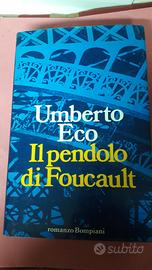 Umberto Eco Il pendolo di Foucault 1^edizione 1988