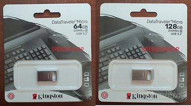 Pendrive nuove originali kingston dtmc3