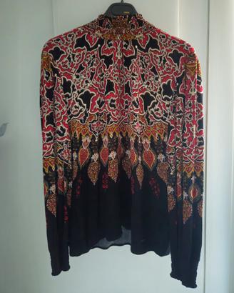 blusa Desigual stampa etnica - taglia S