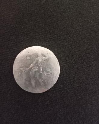 50 lire 1981 con errore di conio