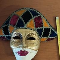 maschera veneziana arlecchino 