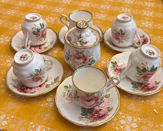 Servizo sei tazze per caffè Royal Albert