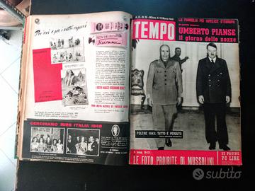 riviste tempo anno 1948 completo 