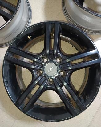 Kit 4 Cerchi in Lega MAK 16" - Neri