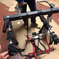 Portabici mottez per suv con ruota esterna