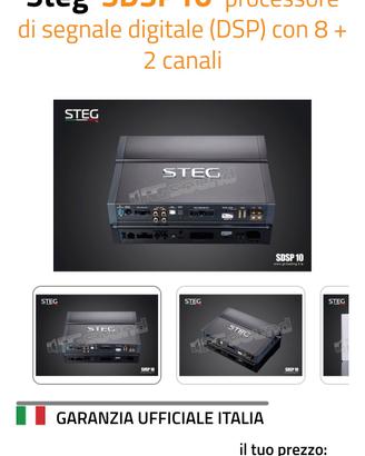Amplificatore Dsp Steg 800 watt