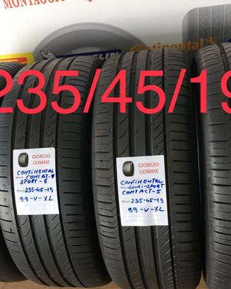 Gomme 235/45/19 Nuove e usate 235/45/19