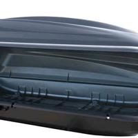 box da tetto auto grigio nero 430 litri